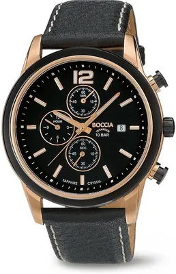 Zdjęcie produktu dla Boccia 3759-02, męski chronograf z tytanu