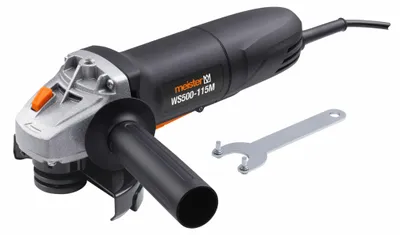 Produktbild von Meister Winkelschleifer 500 W, WS500-115M Scheiben-Ø 115 mm Spindelarretierung