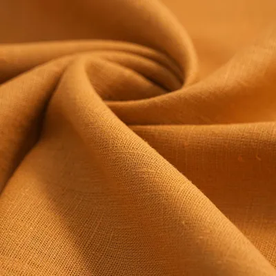 Imagen del producto de Tela de lino Solaro color camel, 145 cm de ancho. Nuevos productos con certificación