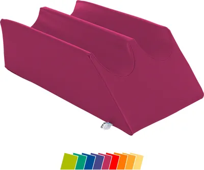 Produktbild von Lagerungskeil Lagerungskissen Bettkeil Lymphkeil mit 2 Beinmulden 75x42 cm