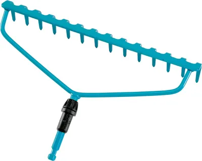Produktbild von Robuster Rechen mit 14 Zähnen - Zubehör für Rechen Arbeitsbreite 36 cm - Doppelrahmenbauweise - Geeignet für alle Kombinationsrahmenhalter (3168-20)