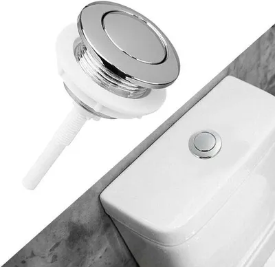 Zdjęcie produktu dla Pokrętło do spłuczki o średnicy 38 mm, pasujące do większości zbiorników spłukujących