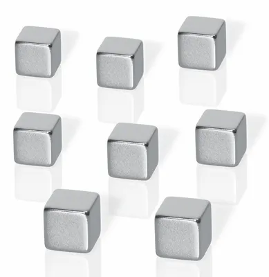 Zdjęcie produktu dla sigel B3101 neodymowa kostka magnetyczna sigel, wymiary: 10 x 10 x 10 mm, niklowana