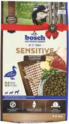 Image de Bosch Sensitive canard & pomme de terre 3 kg