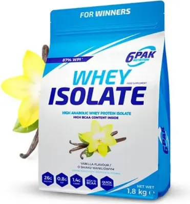 Produktbild von 6PAK Nutrition | Whey Isolate Vanilia