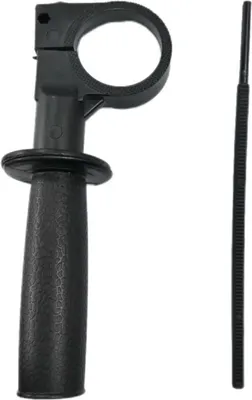 Produktbild von Trade-Shop Zusatzhandgriff Handgriff Seitengriff inkl. Tiefenanschlag kompatibel mit Bosch GSB13RE Schlagbohrmaschine ersetzt 2 602 025 094 2602025094