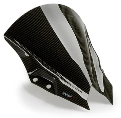 Produktbild von Windschild Puig Z-Racing-Scheibe 375 x 335 mm mit ABE für Kawasaki Ninja 500 SE, Ninja 500 Bj. 2024 - 2026