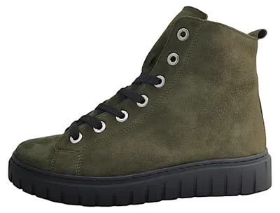 Productafbeelding van Semler Sina Damenschuhe Stiefeletten Schnürer Grün Freizeit