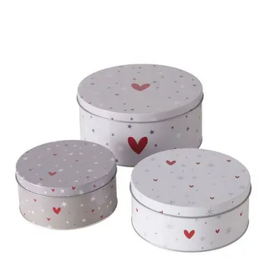 Produktbild von Dosen zur Aufbewahrung ANELLA, Ø 14-20 cm, 3er-Set