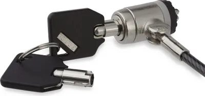 Obrázek produktu pro StarTech.com LTLOCKKEY, 2 m, Kensington, 2 klíče, Černá, Stříbrná