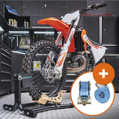 Productafbeelding van Inrijklem voor crossmotoren + spanband