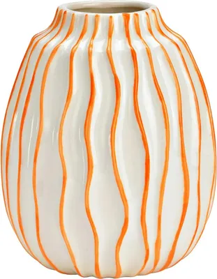 Image de Vase raye en ceramique