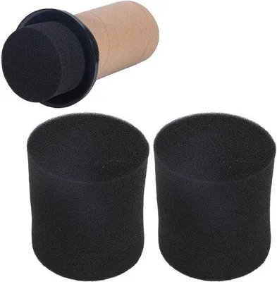Obrázok produktu pre Basreflexové zátky do reproduktorov – zlepšenie basov – redukcia šumu – priemer 80 mm – výška 80 mm – čierna farba