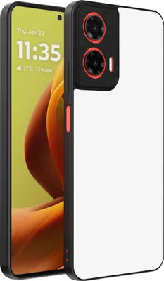 Produktbild von Smartphonica geeignet für Motorola Moto G85 / Edge 50 Fusion Sublimation Fall TPU - geeignet für Sublimation Druck Wärmepresse - Do It Yourself Fall mit eigenen Foto oder Impressum