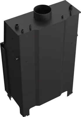 Produktbild von Wasserführender Kamineinsatz KRATKI MBA 17 kW Ø 200 Schwarze Thermotec-Auskleidung