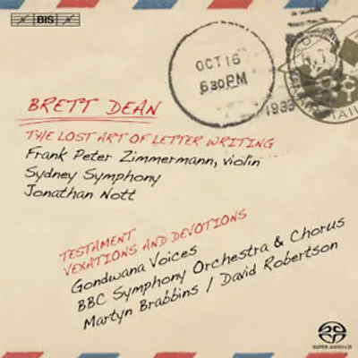 Produktbild von Brett Dean : Brett Dean: The Lost Are of Letter Writing CD (2013)