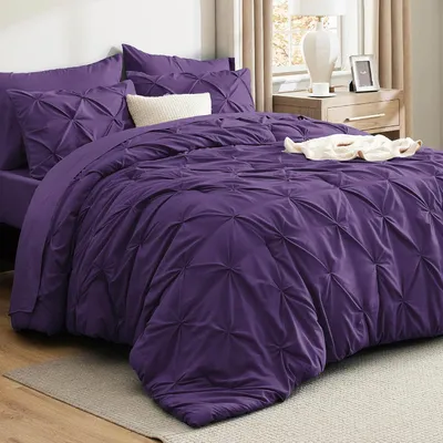 Produktbild von Bettwäsche-Set 1 Spannbetttuch 200 x 200 cm 2 Kopfkissenbezug 80 x 80 cm