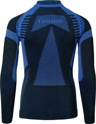 Image de Ladeheid - T-shirt thermoactif à manches longues pour enfants (filles et garçons) LASS0007 (noir/bleu foncé, 146-152)