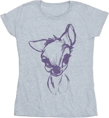 Produktbild von Disney - "Mood" T-Shirt für Damen BI16347 (M) (Grau)