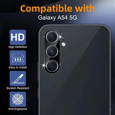 Produktbild von 3X Kamera Schutzglas für Samsung Galaxy A54 5G Kamera Glas Linse Schutz Full 9H