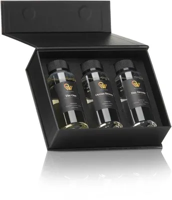 Produktbild von Pip & Wells® Hotel-Duftset – 3 x 120 ml Duftöl – Ätherisches Öl für Diffusoren – The One, Day Dream & Ocean Breeze