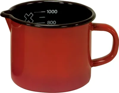 Immagine prodotto di Lattiera "Roma" 12 cm smalto rosso, fiammato