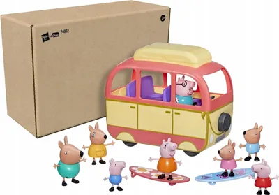 Zdjęcie produktu dla Caravan Świnka Peppa: Podróż do Australii F4892 - zestaw + 8 figurek