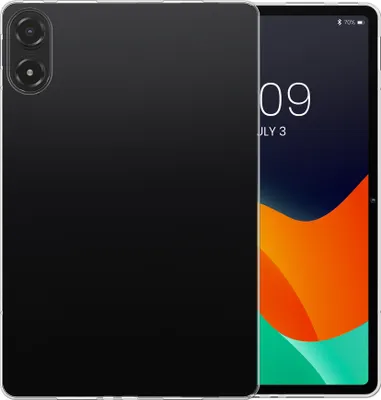 Produktbild von kwmobile Hülle kompatibel mit Xiaomi Redmi Pad Pro Hülle - weiches TPU Silikon Case transparent - Tablet Cover Transparent