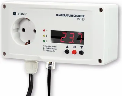 Produktbild von H-Tronic Temperaturschalter TS 125 Teich-Temperaturregler