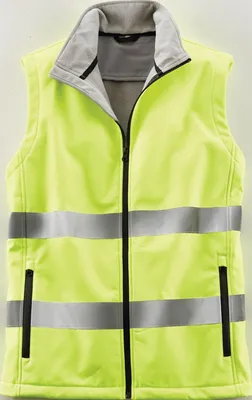 Produktbild von Warnweste Terrax Workwear Gr.XL gelb EN 20471 Kl.1 TERRAX