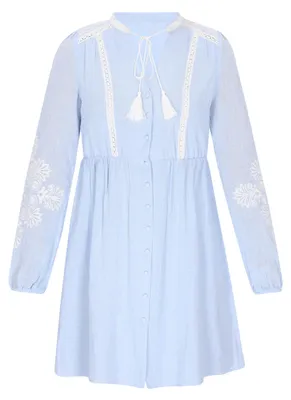 Produktbild von LOMASI damen kleid - hellblau, L