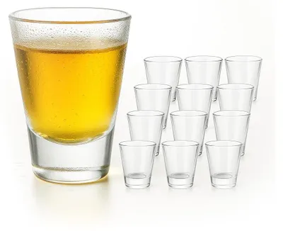 Produktbild von 12x Carlso - Schnapsgläser für Tequila, Shotgläser, 5,8cl - 30845 12 Stück