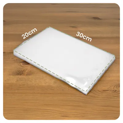 Zdjęcie produktu dla Huslog worki do zgrzewarki próżniowej 50 szt. 20 x 30 cm duże do żywności sous vide