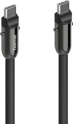 Produktbild von Hama Handyzubehör USB-C-Kabel und Handyband, 2in1-Lösung, 1,2 m, Sch