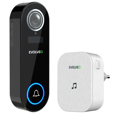 Produktbild von EVOLVEO Ringo DB2, Drahtlose intelligente Videotürklingel + Türklingel