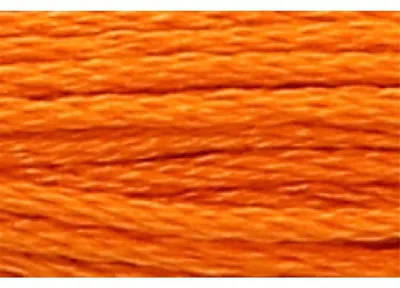 Imagen del producto de Hilo Anchor Borduurwerk, color naranja, algodón, número de color 316, 6 hebras