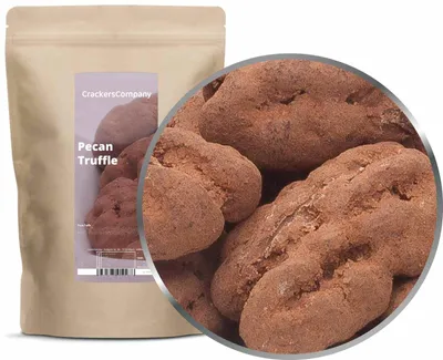 Produktbild von CrackersCompany Trüffel-Pekannuss (Pecan Truffle), ZIP-Beutel 500 g