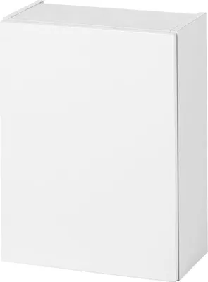 Obrázek produktu pro Hängeschrank >Siena< in Weiß/Hochglanz aus MDF - 40x65x20cm (BxHxT)