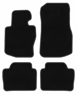 Immagine prodotto di Tappetini in moquette per BMW 4 F36 2014-2021 (Coupe/cabrio xdrive) – set 4 pezzi, neri, su misura – Wielganizator BASIC