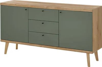 Produktbild von Großes Sideboard Alva - Evoke Eiche / Salbei