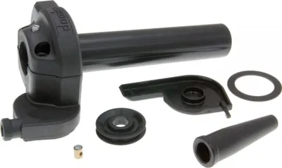 Produktbild von Domino Gasgriff Kurzhub schwarz - universal