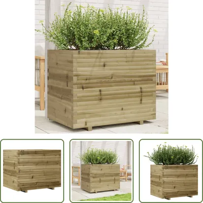 Produktbild von The Living Store Pflanzkübel 90x60x72,5 cm Kiefernholz Imprägniert