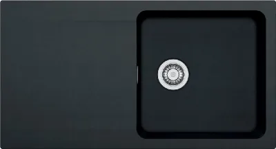 Produktbild von Franke Orion - Tectonite Spülbecken OID 611, 940x510 mm, schwarz 114.0288.543