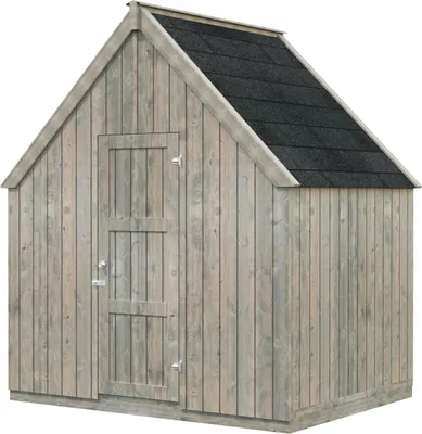 Produktbild von Palmako Gerätehaus Emilia 4,0 m² (grau kdi) - 18 mm