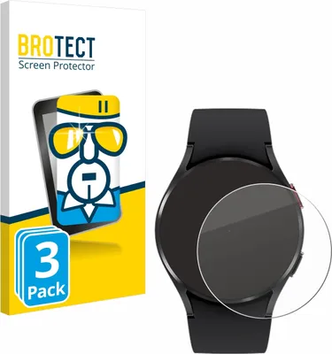 Produktbild von 3x BROTECT Schutzglas für Samsung Galaxy Watch 4 (40mm) Displayschutz 9H Glas klar transparent