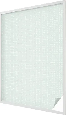 Obrázok produktu pre Vitrážová fólia na okno - 146x100 cm - vitrážový vzor - nepriehľadná dekoratívna fólia na ochranu súkromia - samolepiaca, UV ochrana - geometrická symetria