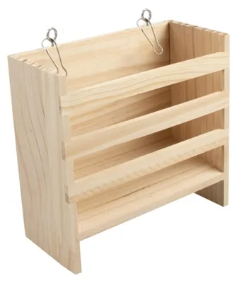 Produktbild von Duvo+ Heuraufe aus Holz braun