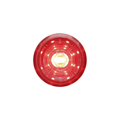 Produktbild von High-Power LED Rücklicht Koso Solar, rotes Glas universal für Motorräder