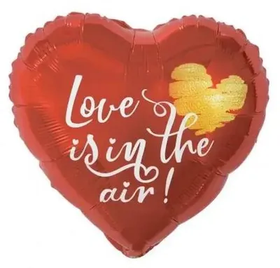 Immagine prodotto di Palloncino in foil "Love Is In The Air" 46 cm - Godan