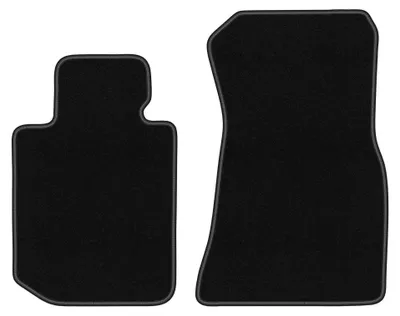 Image de Tapis avant en moquette pour BMW 2 G42 2021-2022 (coupé) – 2 pièces, noirs, sur mesure – Wielganizator BASIC